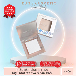 Phấn bắt sáng Highlight Gella's Dạng phấn Làm Sáng Nâng Vùng Tối Gương Mặt Lâu Trôi 1 hộp