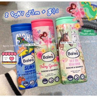  Sữa tắm Balea trẻ em dầu gội thuần chay cho bé trai bé gái nội địa Đức tắm gội Balea 2in1 
