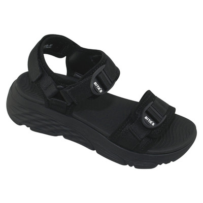 Sandal đế bằng nữ Bita's SEFYH.05 (Đen + Hồng phấn + Kem + Xanh bơ)