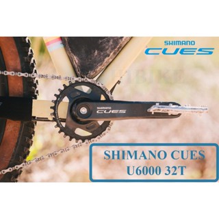 Giò Dĩa Shimano Cues U6000 32T Bộ Đùi Đĩa Xe Đạp 1 Tầng