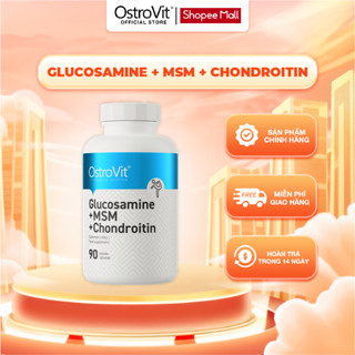 OstroVit Glucosamine + MSM + Chondroitin (90 Viên) – Hỗ Trợ Sụn Khớp & Xương Khỏe Mạnh