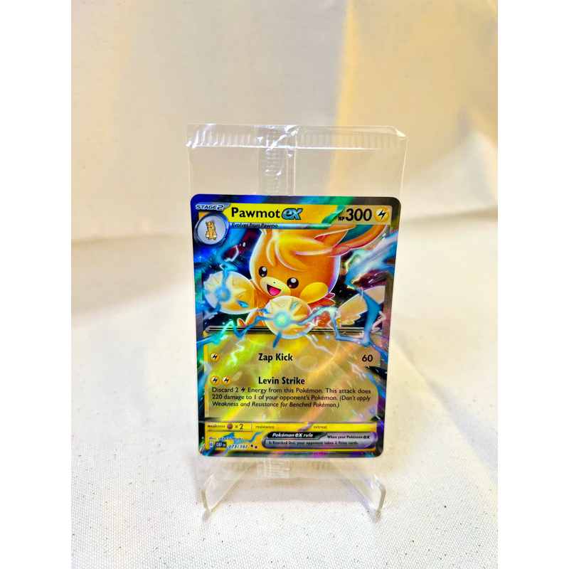 Thẻ Pokemon Pawmot EX 073/197 Promo chính hãng