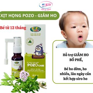 Xịt Họng Pozocare Giúp Dịu Họng, Giảm Ngứa Rát Đau Họng, Khản Tiếng, Lọ 20ml