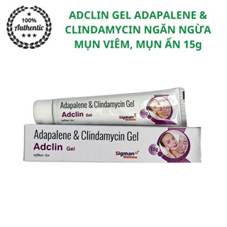 Adclin gel Kem dưỡng ẩm adapalene 0.1% + clinda cho da dầu mụn, kiềm dầu, giảm mụn ngockhangcosmeticbeauty 15g
