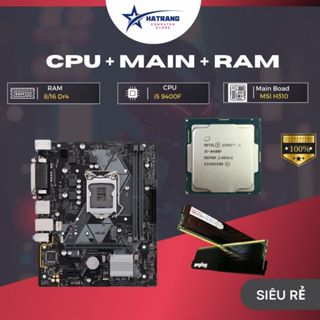  Combo i5 9400f + Main H310 B360 B365 Z370 Z390 chạy socket 1151V2 combo i5 8400 