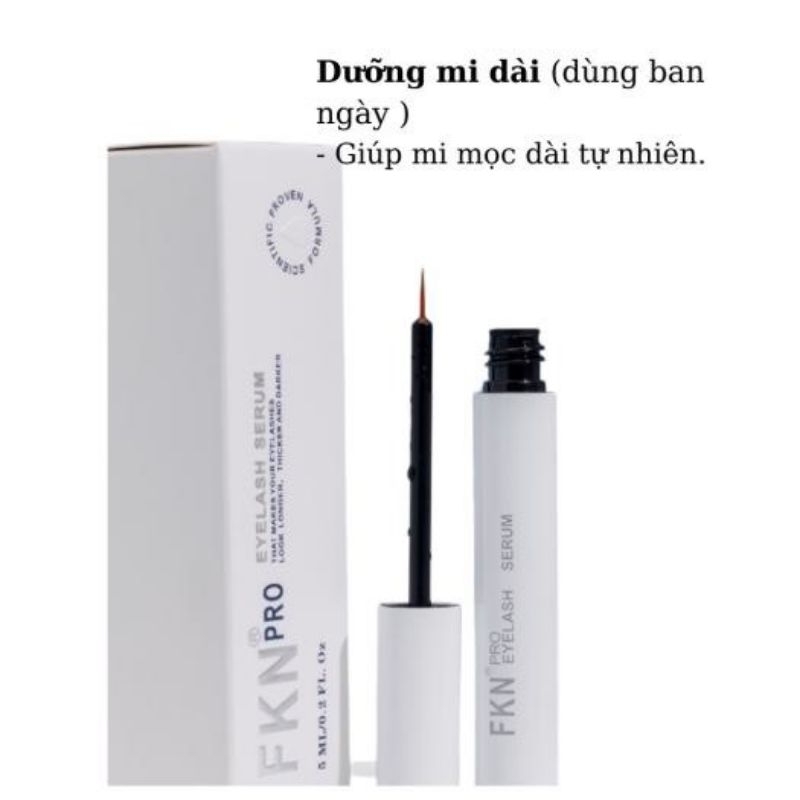 Dưỡng mi FKN Ngày Chính Hãng 5ml – Hỗ Trợ Dưỡng Mi Dài Hiệu Quả