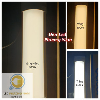 [ Hỏa Tốc 2h HCM ] Tuýp Led Bán Nguyệt 3 Chế Độ Màu 1m2 36w (Trắng - Vàng - Trung Tính) [ELITON]