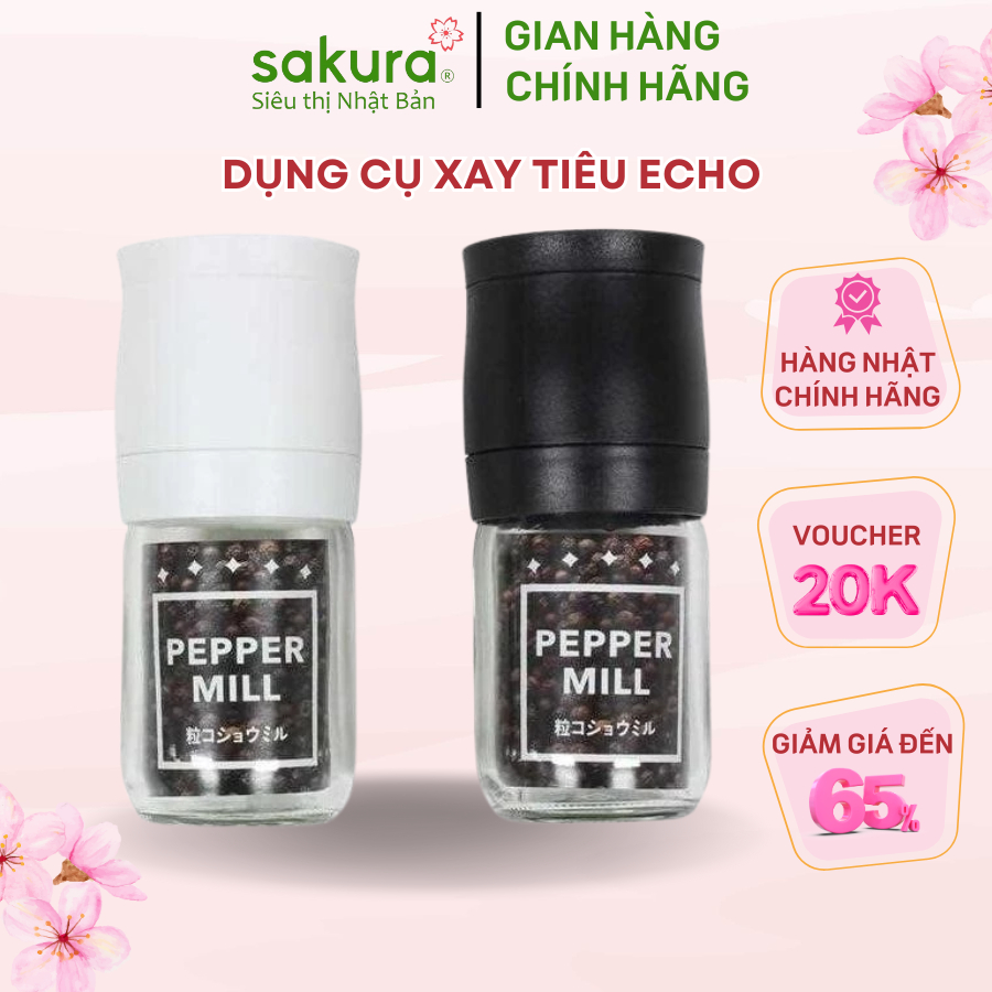 Dụng cụ xay tiêu Echo Nhật Bản