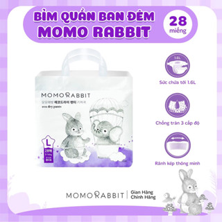 Bỉm Quần Đêm Momo Rabbit nội đia hàn quốc  đủ size L28/XL22/XXL18