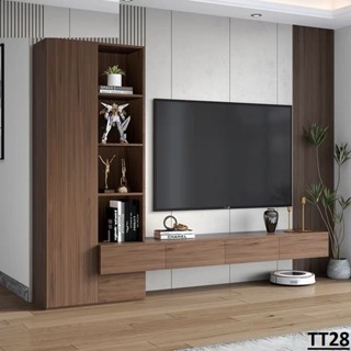  Kệ tivi treo tường TT-28  lắp sẵn  cho phòng khách phòng ngủ kệ decor .Gỗ MDF lõi xanh chống ẩm nhập khẩu Thái Lan 