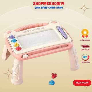 Bảng Tập Vẽ Gạt Xóa Thông Minh Cao Cấp Có Chân Bàn Nhiều Màu Cho Bé Thoả Sức Sáng Tạo