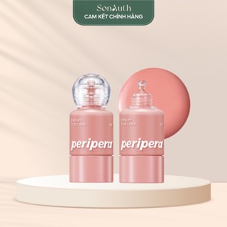 Má hồng kem Peripera Syrupy Tok Cheek 9g (Nhập khẩu chính hãng)