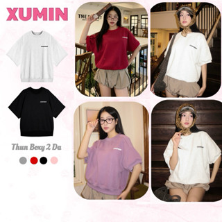 Áo Thun Dáng Boxy Chất 2 Da Trendy Nhiều Màu Phong Cách Trẻ Trung In Nổi Confident ( Dáng Cộc Tay)