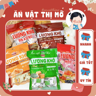 [Gói 300g] Lương Khô Mini Hải Châu Hương Vị Trái Cây, Ăn Kiêng Thơm Ngon Bổ Dưỡng