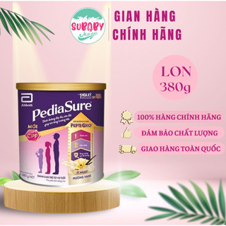 Sữa bột abbott pediasure ba hương vani lon 380g_800g
