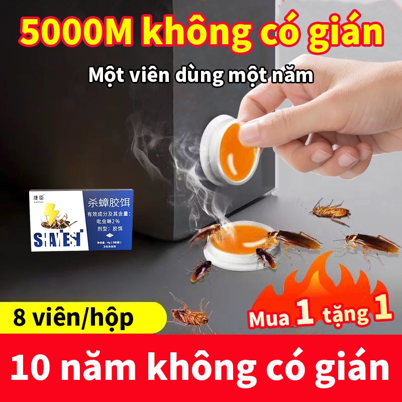 🪳10 năm không có gián🪳YM thuốc diệt gián sinh học viên diệt gián sinh học 8viên An toàn cho con người và vật nuôi