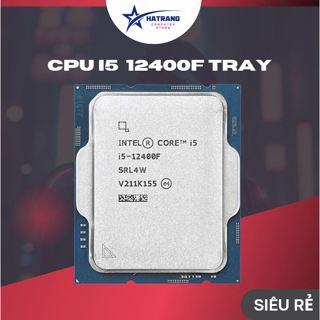 CPU intel core i5 12400f, i3 12100F, bộ vi xử lý cpu chạy socket 1700