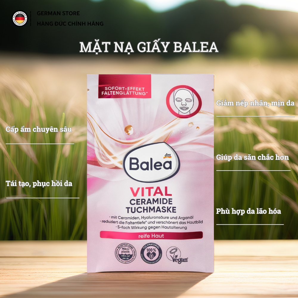 🇩🇪[Hàng Đức] Mặt Nạ Balea Dưỡng Da, Chăm Sóc Da