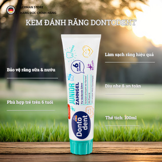 🇩🇪[Hàng Đức] Kem Đánh Răng Dontodent 125ML, 75ML