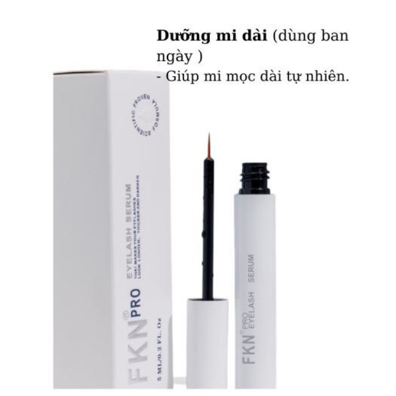 Dưỡng mi FKN Ngày Chính Hãng 5ml – Hỗ Trợ Dưỡng Mi Dài Hiệu Quả