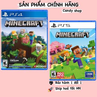 Đĩa game Minecraft Starter Collection PS4/PS5