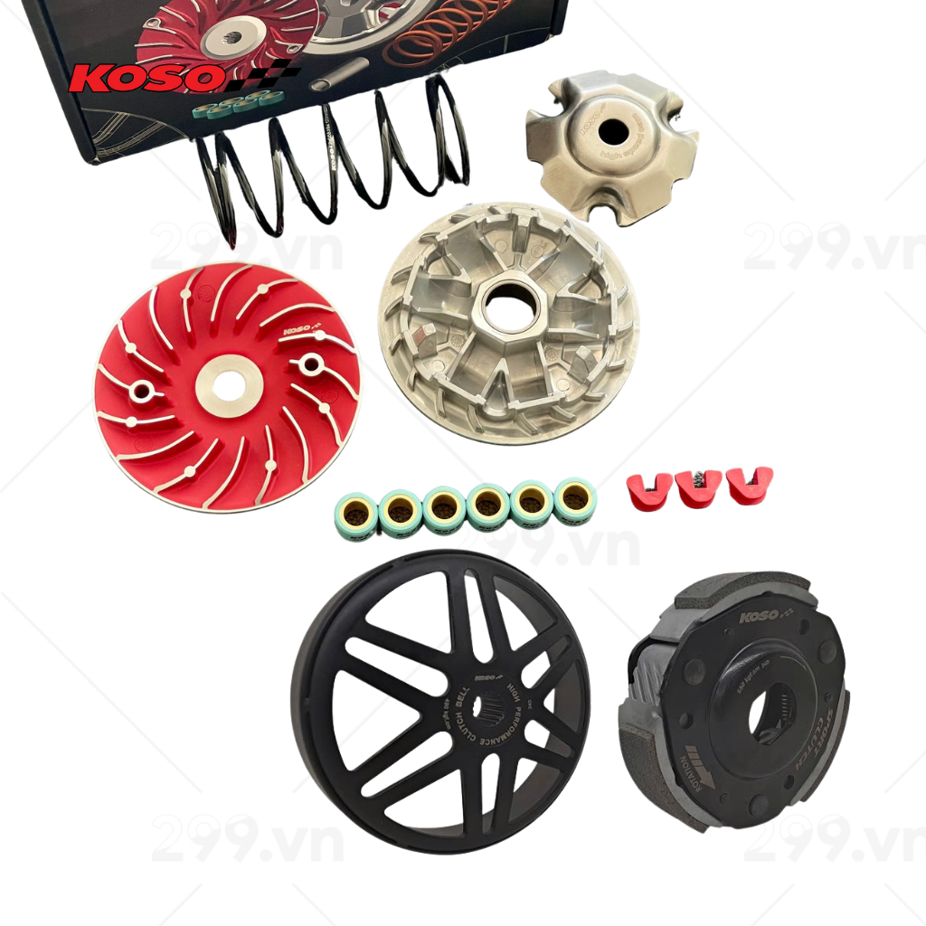 Combo nồi trước, nồi sau Koso cho ADV (2/4V), PCX (2/4V), SH 125i-150i (2V), AB/Click/Lead/SH Mode/V