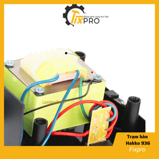 Máy hàn Hakko 936 Trạm hàn HAKKO 936 60W chuyên dụng điều chỉnh nhiệt độ siêu bền - Linh kiện Fixpro