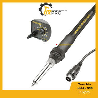 Máy hàn Hakko 936 Trạm hàn HAKKO 936 60W chuyên dụng điều chỉnh nhiệt độ siêu bền - Linh kiện Fixpro
