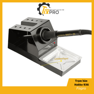 Máy hàn Hakko 936 Trạm hàn HAKKO 936 60W chuyên dụng điều chỉnh nhiệt độ siêu bền - Linh kiện Fixpro