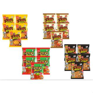  COMBO 5 GÓI Mì Trộn NISSIN Cay Hàn Quốc 4 Vị Phô Mai  Hải Sản Ớt Xanh   Gà Cay Hàn Quốc  Súp Cay 