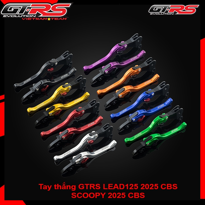 [Chính hãng] Tay thắng GTRS LEAD cbs 2025 SCOOPY cbs 2025