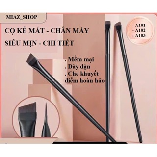 Cọ kẻ mắt eyeliner cọ đánh phấn mắt cọ đầu xéo kẻ chân mày nét mảnh
