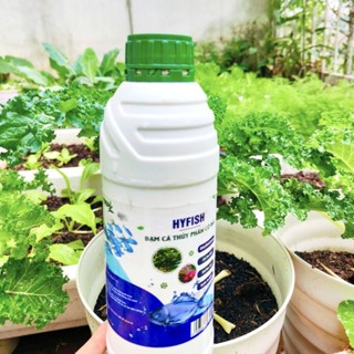 Đạm cá hữu cơ 1L, phân bón vi sinh, phân bón hữu cơ cho rau sạch, hoa, cây ăn trái, cây cảnh.