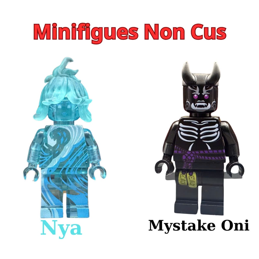 [ Có Sẵn ] NON-FAKE Đồ chơi lắp ráp Mini Non Cus Ninjago Nya Nrg - Mystake Oni