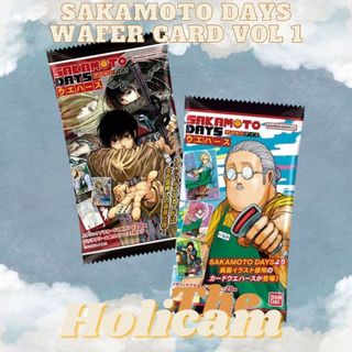  Pack random Thẻ ảnh kèm bánh xốp Wafer Card Phim hoạt hình Anime SAKAMOTO DAYS 
