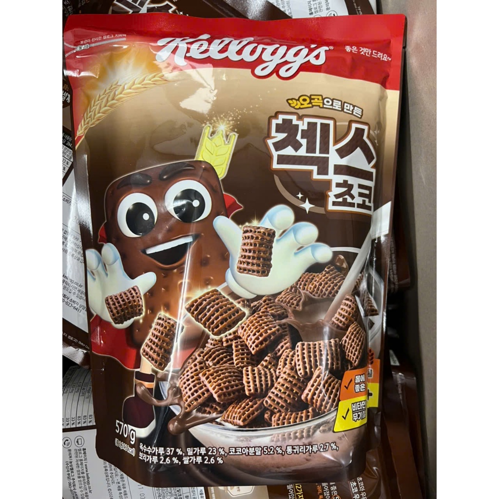 Ngũ cốc socola choco chez hàn quốc - 첵스 초코