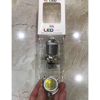 Led pha bi cầu mini 2 màu