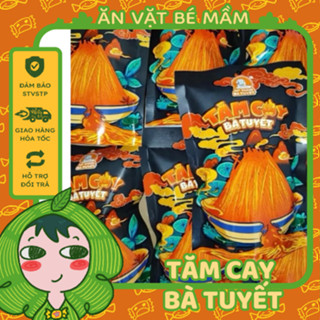 Combo 5 gói tăm cay bà Tuyết, bim bim tăm cay bà Tuyết Diamon,  ăn vặt cổng trường, Ăn Vặt Bé Mầm.