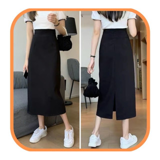 Chân Váy Dài Suông Xẻ Tà Sau Chất Umi Đẹp, Chân Váy Chữ A Midi Cạp Lưng Cao Chất Vải Mềm Mịn Nữ Women