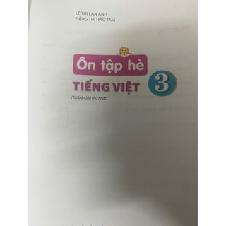 Sách - Ôn tập hè tiếng việt 3 ( NXB Giáo dục )