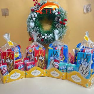 Sét Quà Bánh Kẹo, Gói Quà Sinh Nhật, Thôi Nôi, Tốt Nghiệp Cho Bé