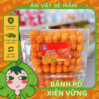  Bánh pò xiên vừng Huỳnh Ngọc Phát  hộp 20 xiên  bánh po xiên vừng ăn vặt tuổi thơ Ăn Vặt Bé Mầm. 