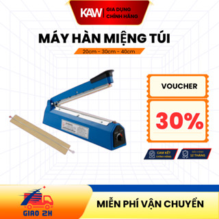 Máy hàn miệng túi dập tay SWI- KAW PFS 200 300 400 bảo quản thực phẩm,bọc sản phẩm bán hàng