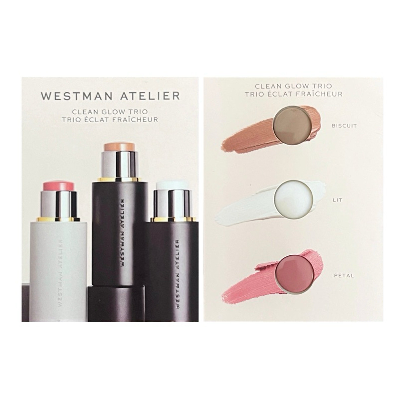 Sample trang điểm Westman Atelier 3 ô