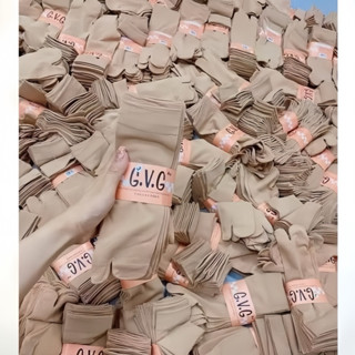 Set 10 Đôi Tất Nữ xỏ ngón chống nắng GVG, Vải cotton dày dặn, mềm mịn cực êm chân