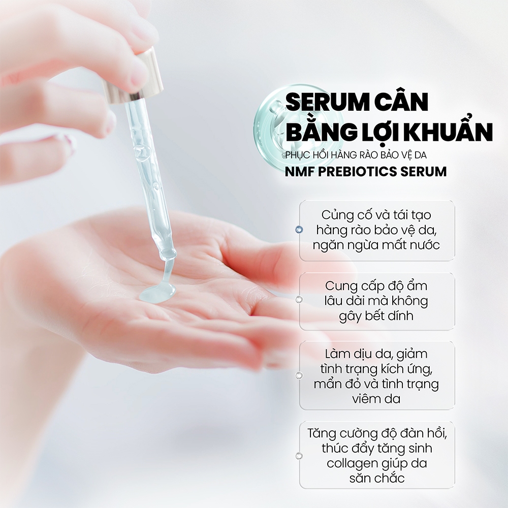 Ảnh 4 của Serum MD CARE NMF cân bằng lợi khuẩn và phục hồi hàng rào bảo vệ da