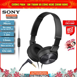 Tai Nghe Chụp Tai Có Micro Đàm Thoại Sony MDR-ZX310AP. Học Online - Nghe Nhạc - Xem Phim. BH 12T