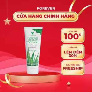 Kem Đánh Răng Forever Bright Toothgel #028FLP – Lành Tính, Ngừa Viêm Lợi, Hơi Thở Thơm Mát. Tuýp 130g