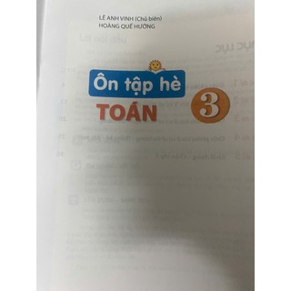 Sách - Ôn tập hè toán 3 ( NXB Giáo dục )