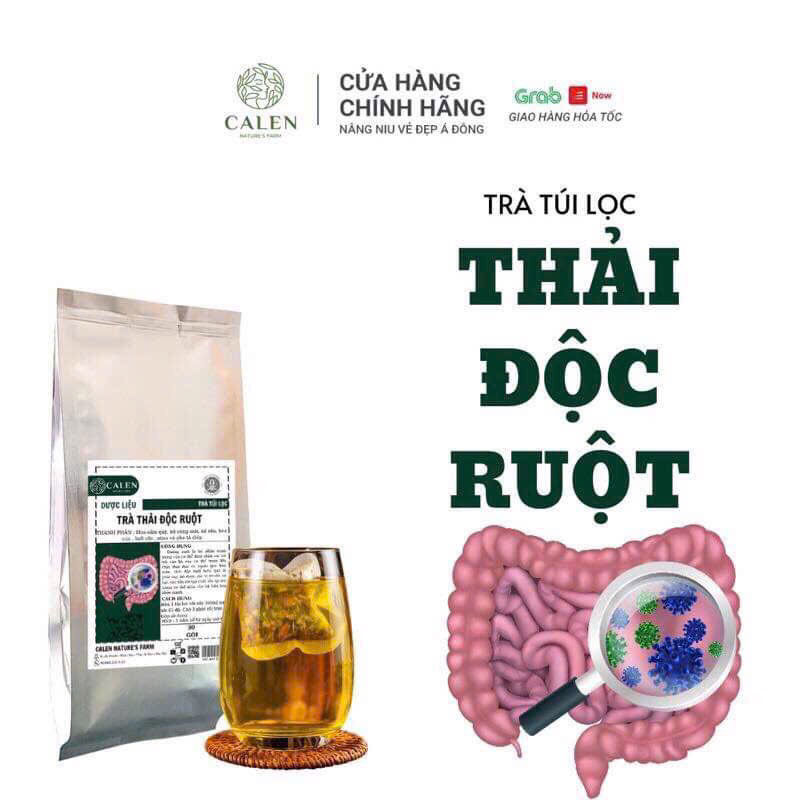Trà thải độc ruột Calen Nautre's Farm